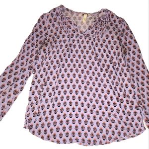 Matilda Jane Women's Purple Blouse Size Medium